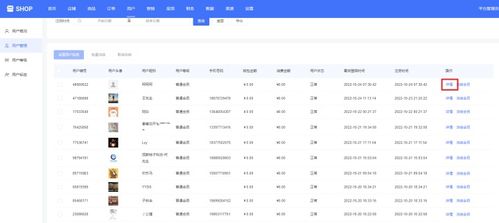 單商戶商城系統(tǒng)功能拆解21 用戶概況與管理